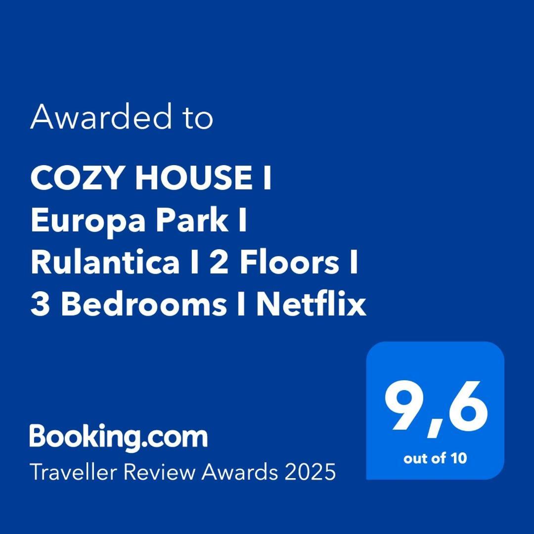 Cozy House I Europa Park I Rulantica I 2 Floors I 3 Bedrooms I Netflix Kappel-Grafenhausen Exterior foto